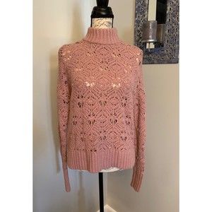 American Eagle M Open Stitch Pullover turtle neck beautiful super soft and cozy